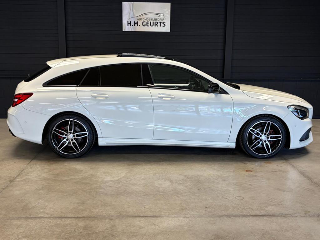 Mercedes-Benz CLA-Klasse 200 SB Automaat | AMG Line | Nightp, Auto's, Mercedes-Benz, CLA, 730 kg, Gebruikt, Leder en Stof