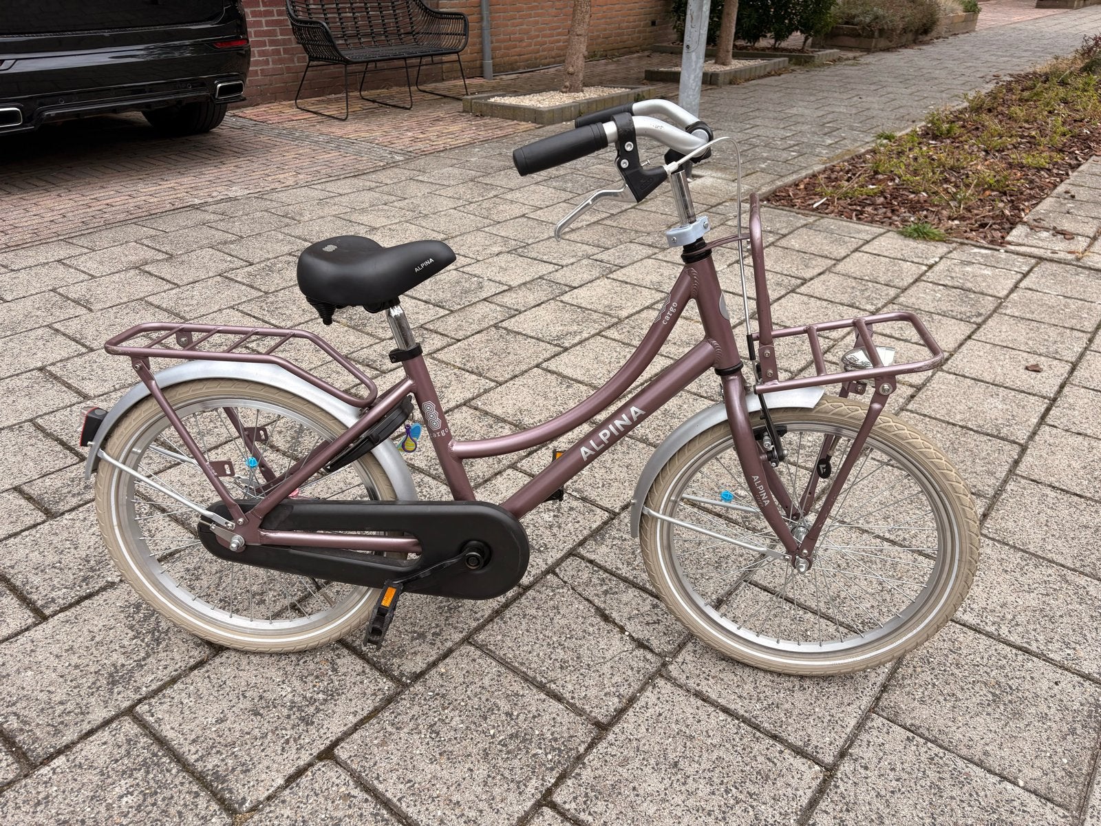 Alpina Cargo Meisjesfiets 20 inch - Zo goed als nieuw, Fietsen en Brommers, Fietsen | Meisjes, Terugtraprem, Ophalen of Verzenden