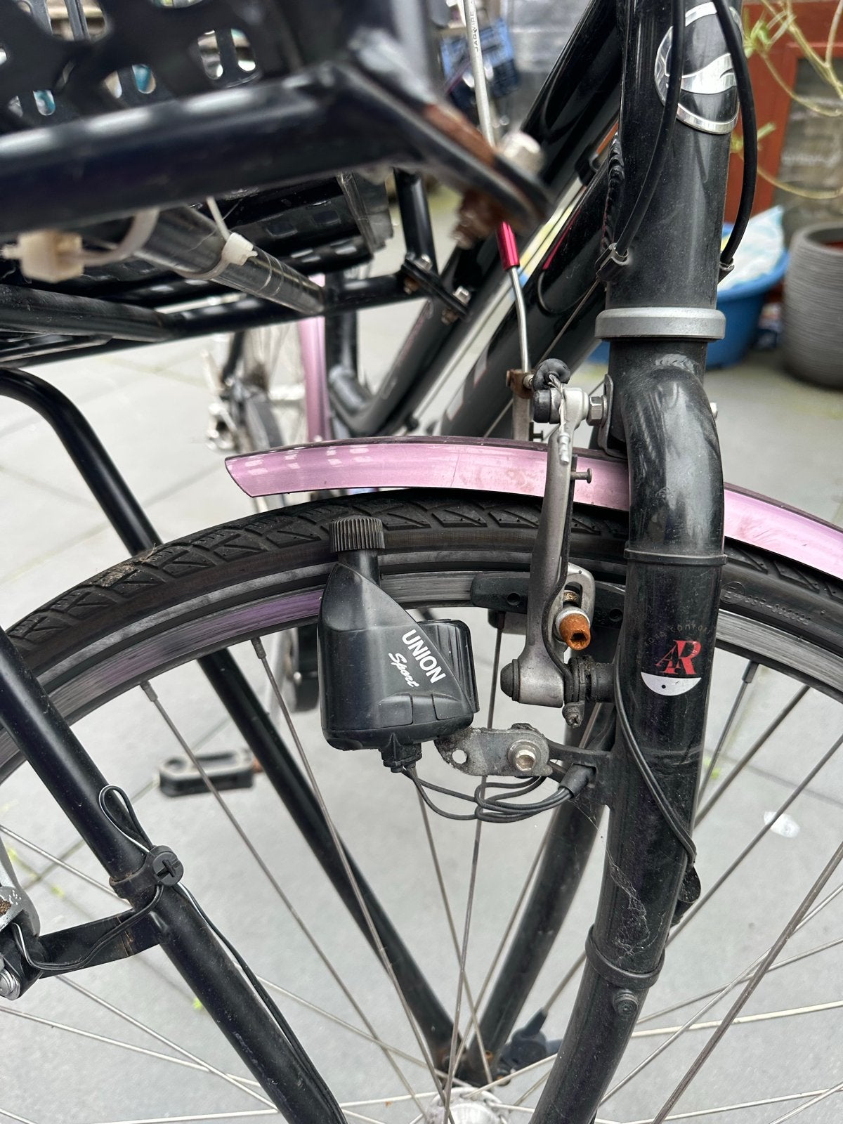 Foto 11 van Giant Blazer damesfiets met voordrager en versnellingen