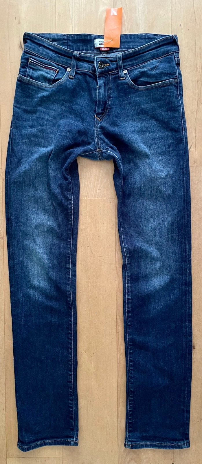 Tommy Hilfiger Slim Scanton Daco jeans blauw W30 L32, Ophalen of Verzenden, Zo goed als nieuw, Blauw, W32 (confectie 46) of kleiner