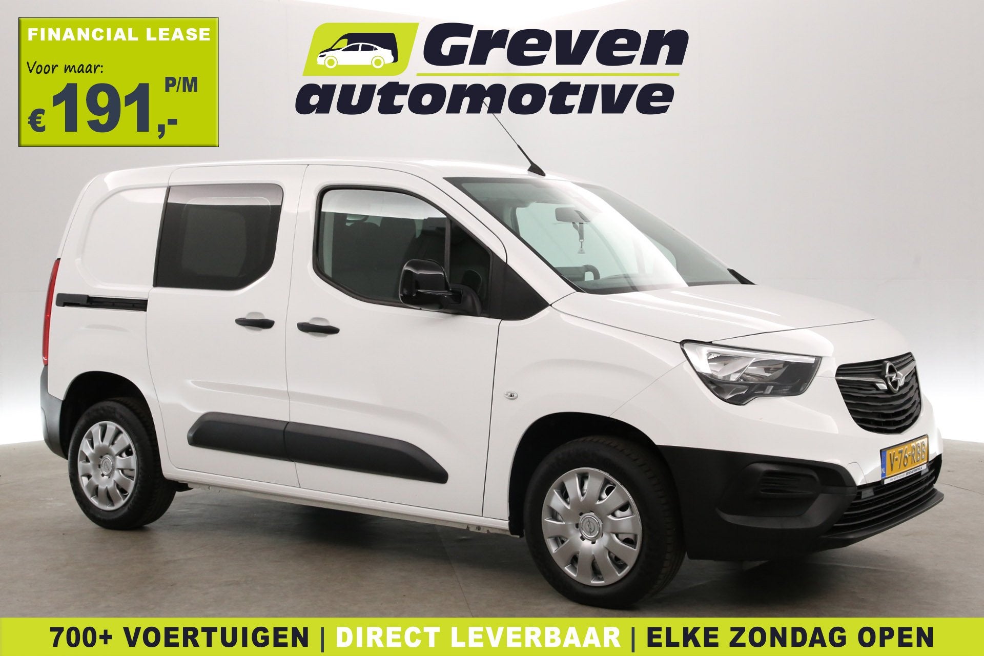 Opel Combo 1.5 102PK | 3 Zits | Airco | Cruise | Carplay | P, Auto's, Gebruikt, Euro 6, 4 cilinders, Lichtsensor
