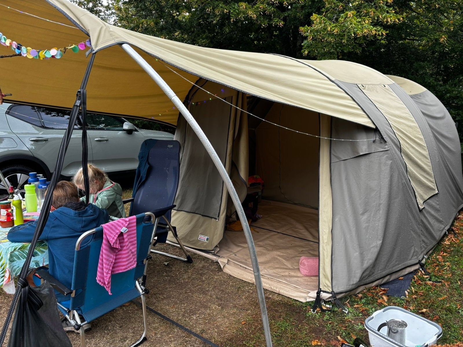 Falco buizerd 3000, Caravans en Kamperen, Ophalen, Zo goed als nieuw, Tot en met 4