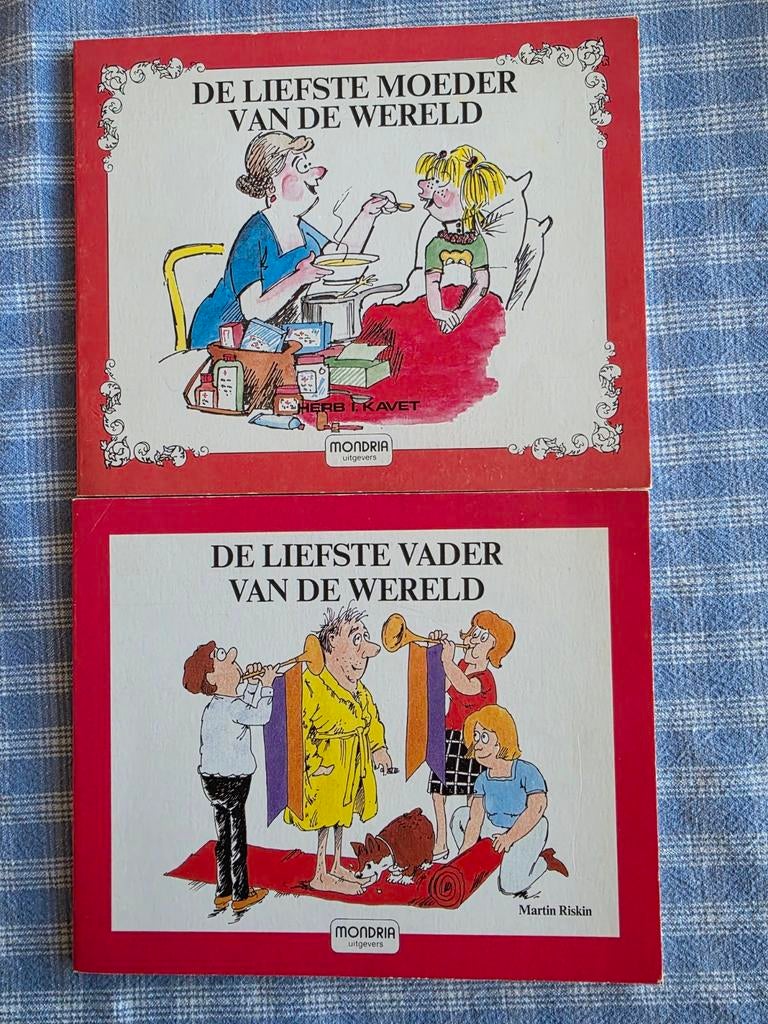 De liefste moeder en vader van de wereld. Humor boekje, Ophalen of Verzenden, Nieuw, Overige typen