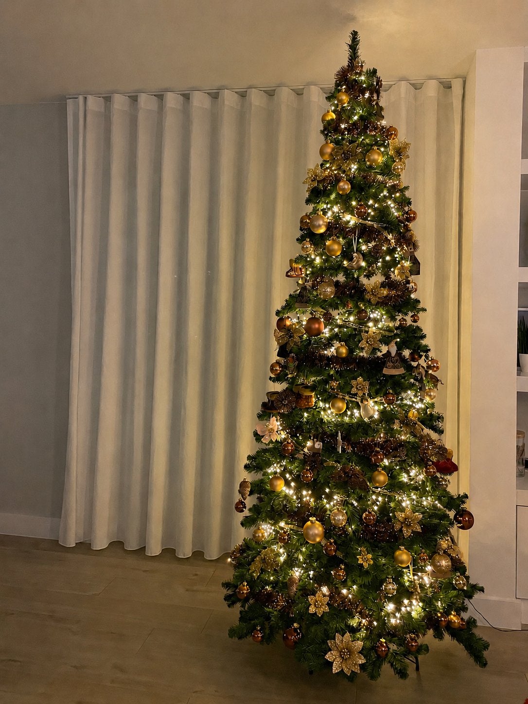 Triumph Tree Pencil Pine Green – 260 cm – slanke kerstboom, Ophalen, Gebruikt