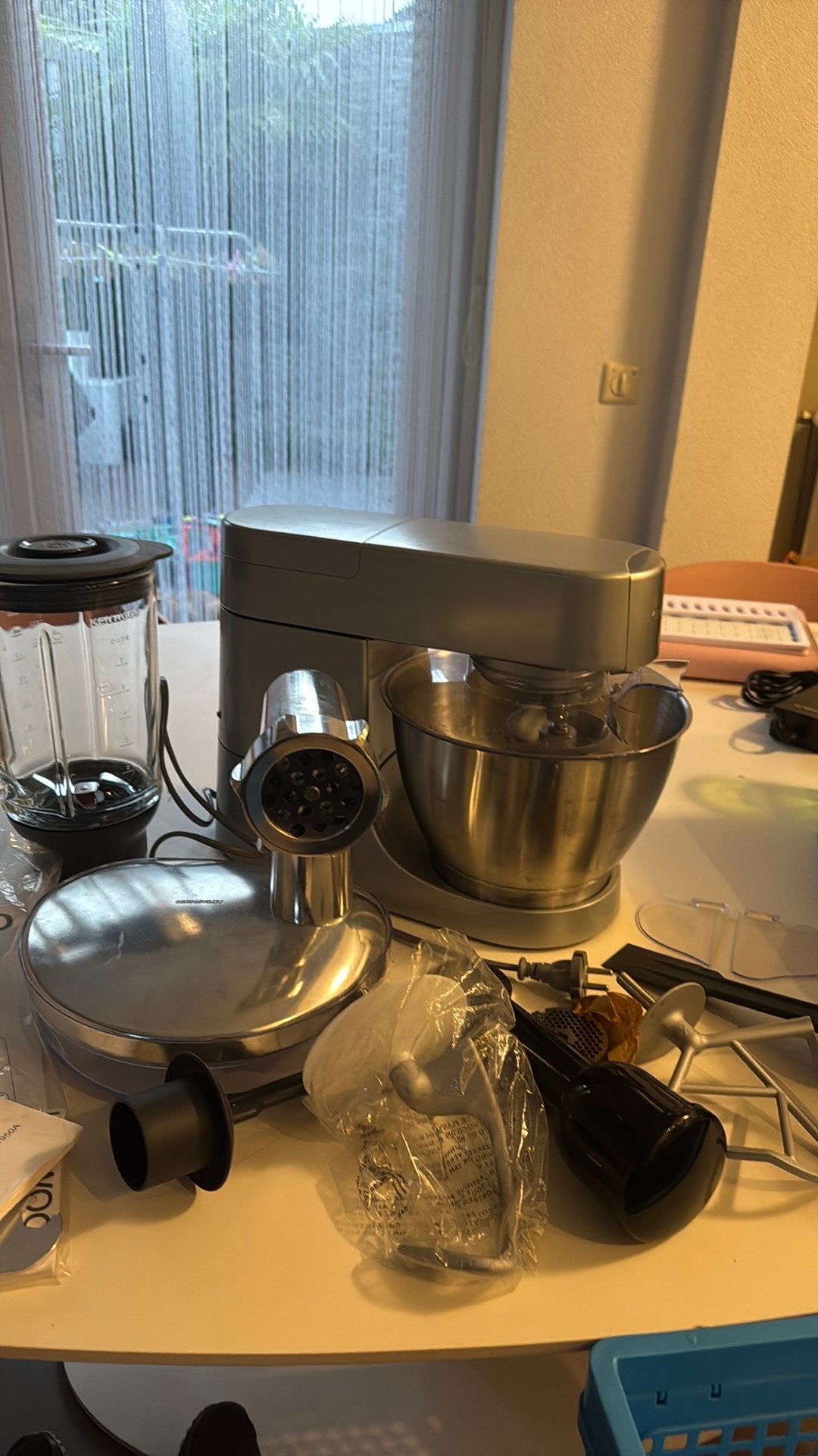 Kenwood Chef/Major keukenmachine met veel accessoires, Witgoed en Apparatuur, Keukenmixers, Zo goed als nieuw, 4 liter of meer