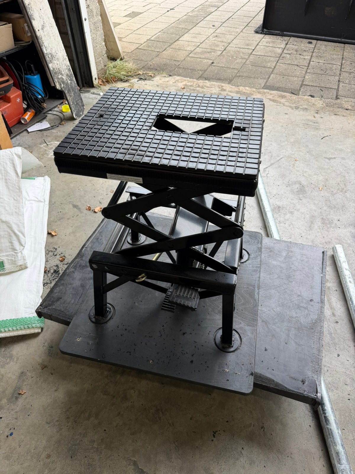 Motorsteun heftafel 2 stuks