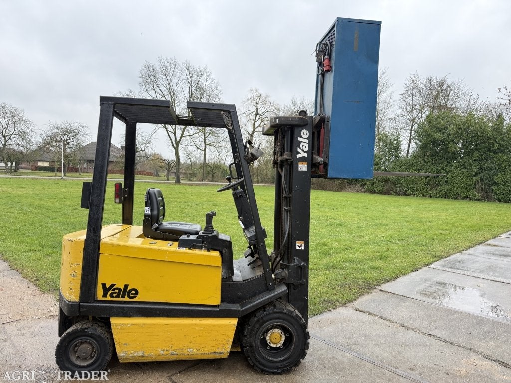 Yale 2 tonner elektrisch triplo freelift sideshift 80V, Info@vanbeurdenheftrucks.nl, Ophalen of Verzenden, Kievitsham 48 Hoenzadriel