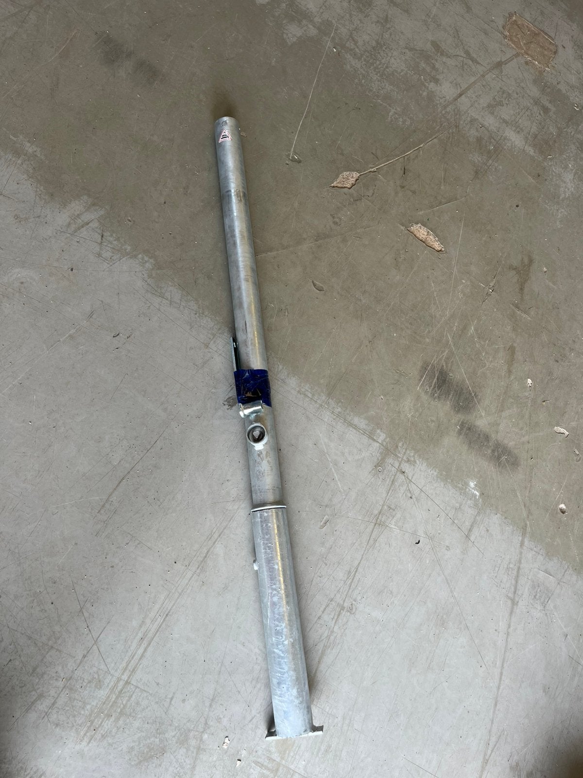 Aanrijbeveiliging rampaal metaal, Doe-het-zelf en Verbouw, Metalen, Ophalen, ., Nieuw, .