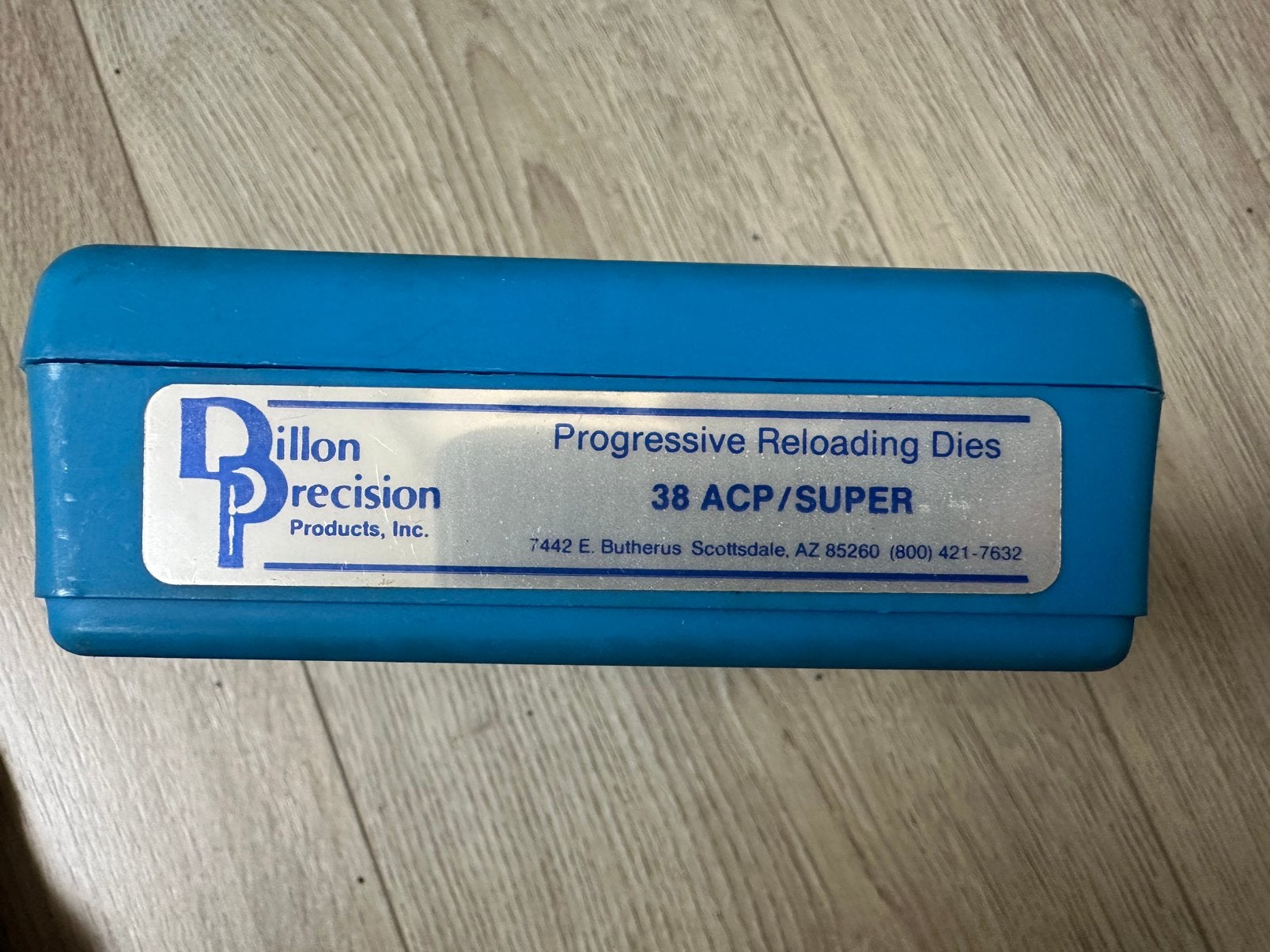 Dillon precision die set  .38 supper, Ophalen of Verzenden, Zo goed als nieuw