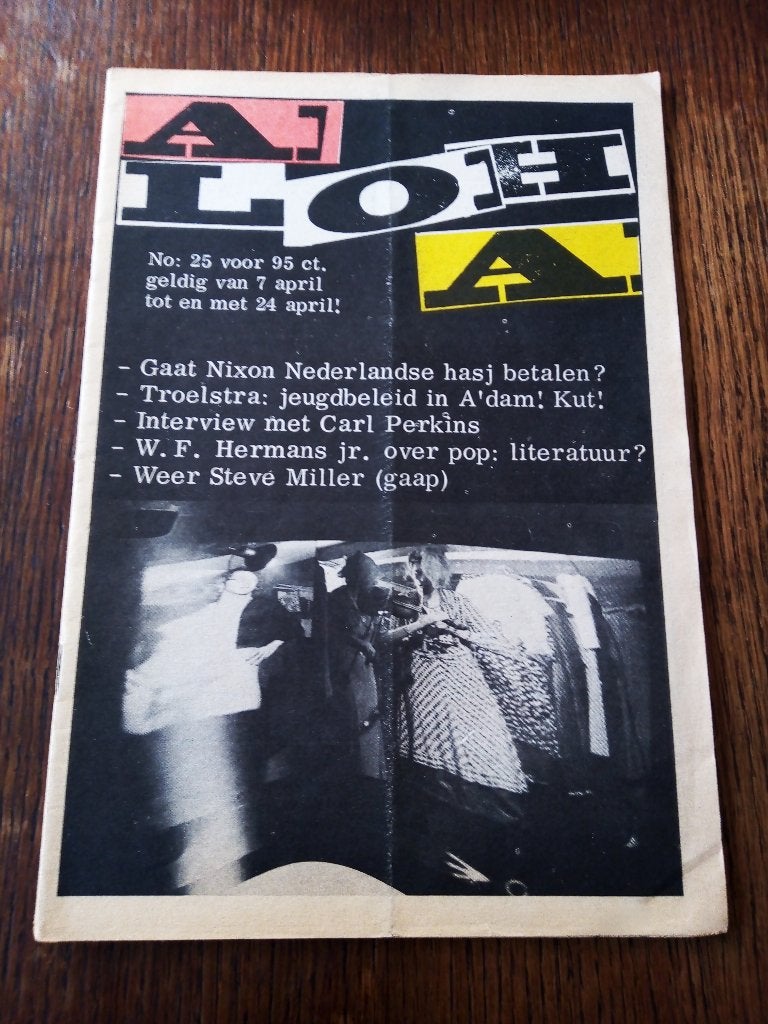 aloha nr.25 *1972* willem holtrop strip, Boeken, Tijdschriften en Kranten, Ophalen of Verzenden, Gelezen, Muziek, Film of Tv