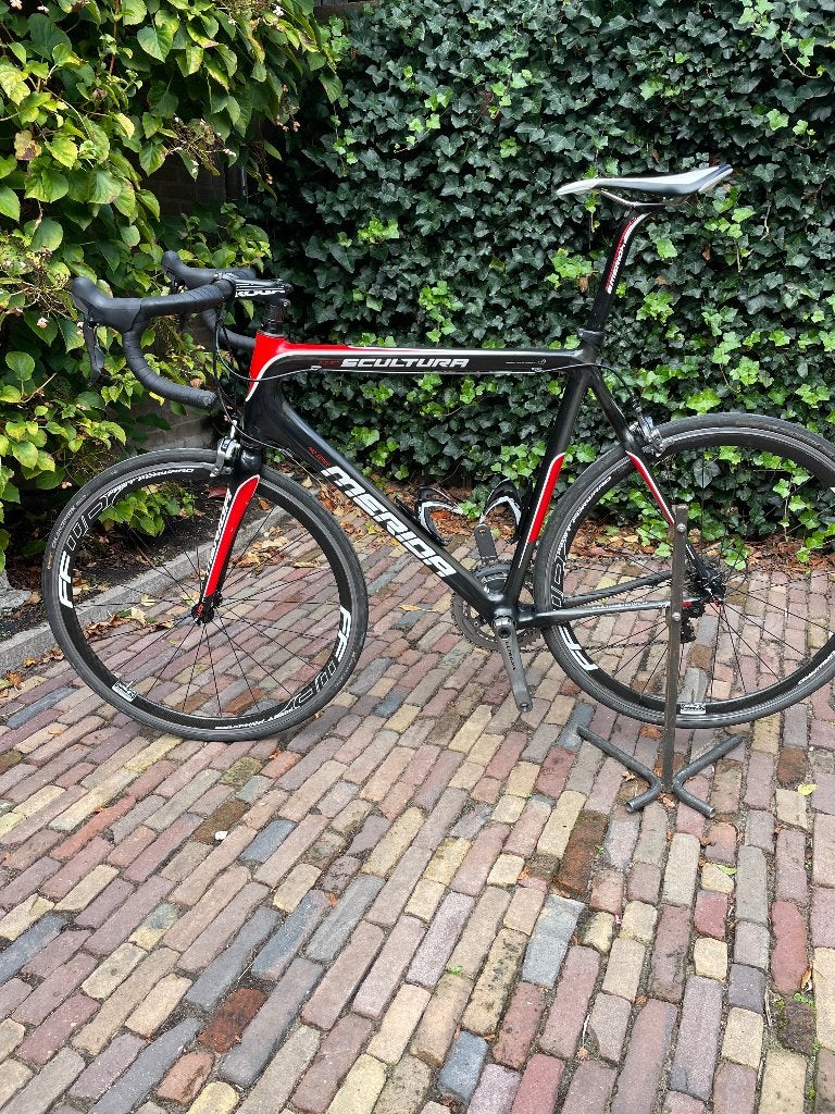Racefiets Merida scultura, 28 inch, Gebruikt, Aluminium, 15 tot 20 versnellingen