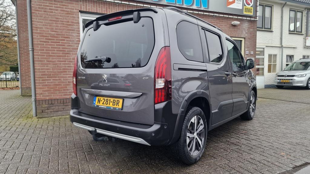 Peugeot Rifter 1.2 GT, Stoelverwarming Automaat (bj 2021), Auto's, Peugeot, Stof, Gebruikt, 1199 cc, Automatische klimaatregeling