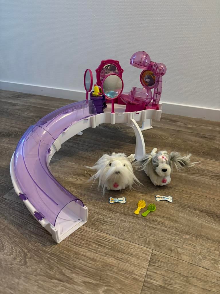 Zhu Zhu Pets kapsalon set met accessoires, Ophalen of Verzenden, Gebruikt, Jongen of Meisje