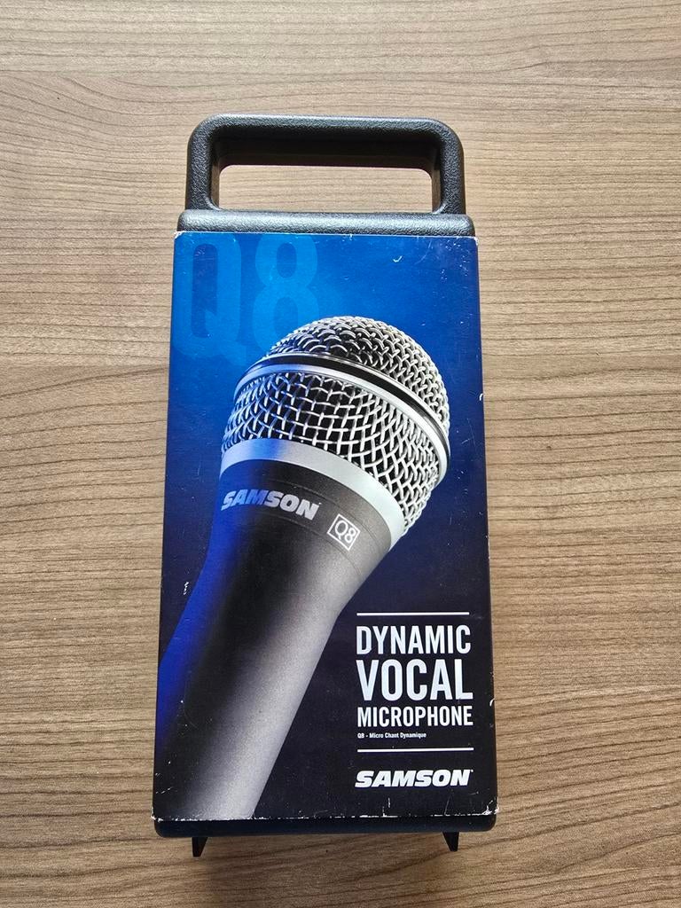 Samson Q8 dynamische vocal microfoon., Muziek en Instrumenten, Microfoons, Ophalen, Nieuw, Zangmicrofoon