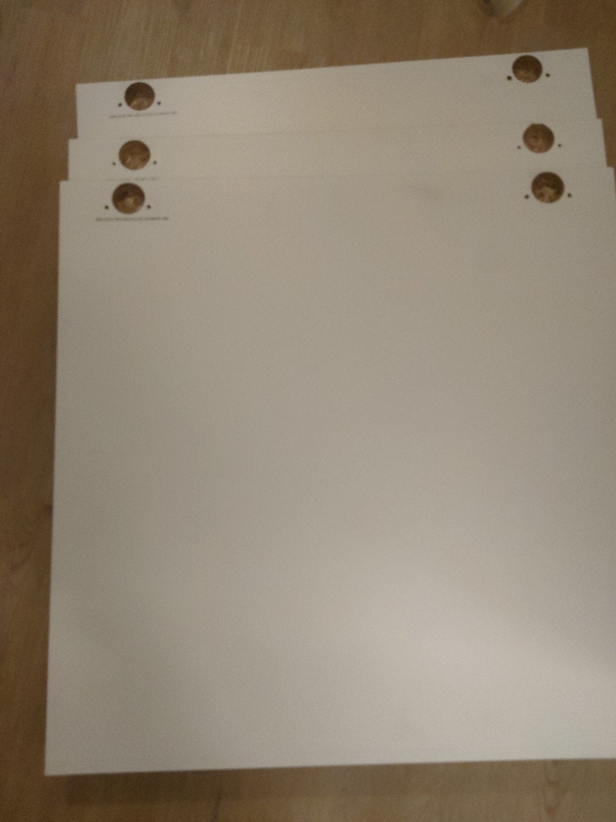 3 IKEA Fonnes deuren 60x60 cm, Ophalen, Gebruikt