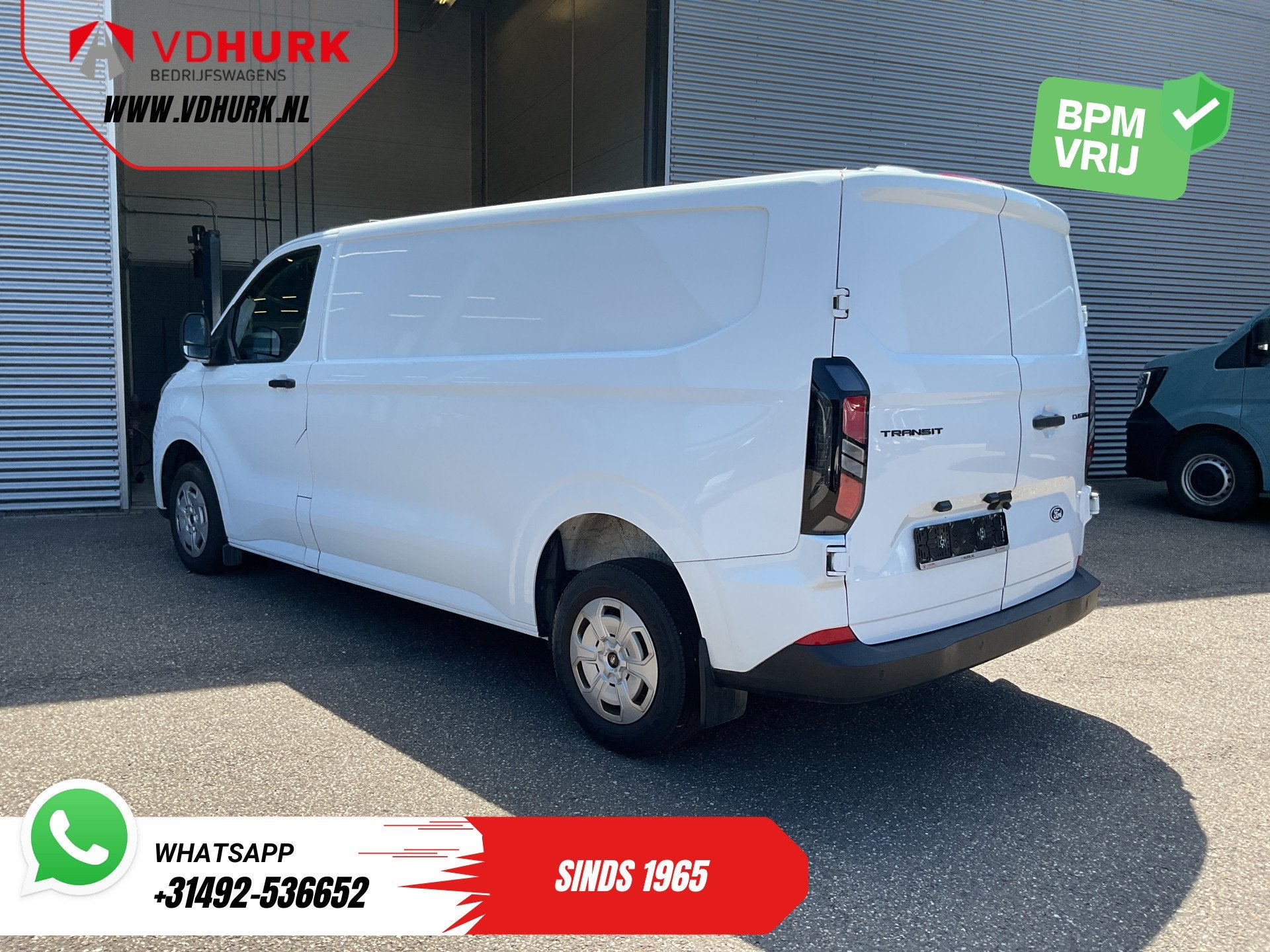 Ford Transit Custom 2.0 TDCI L2 Trend Carplay/ Camera/ Clima, Voorwielaandrijving, Stof, Gebruikt, 1836 kg