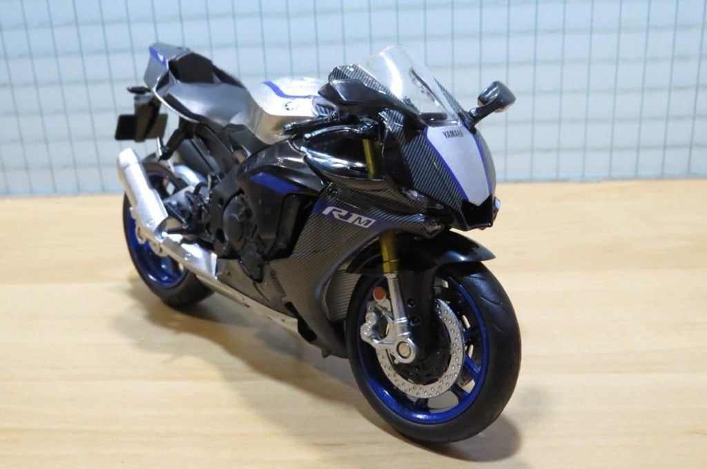 Yamaha YZF-R1M 1:12 Carbon, Barcelone, Serviceclientele@altaya.be, Nieuw, Ophalen of Verzenden