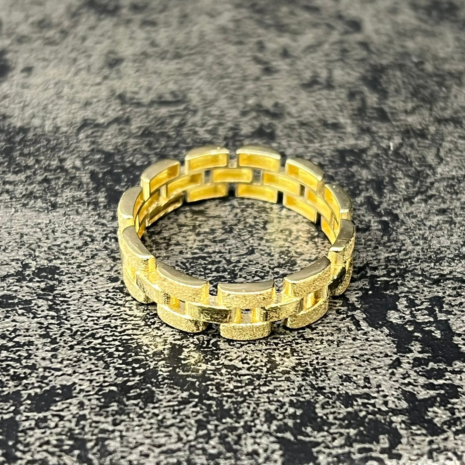 14 karaat gouden ring Rolex model nieuw, Sieraden, Tassen en Uiterlijk, Ophalen of Verzenden, Nieuw, Goud, Dame of Heer