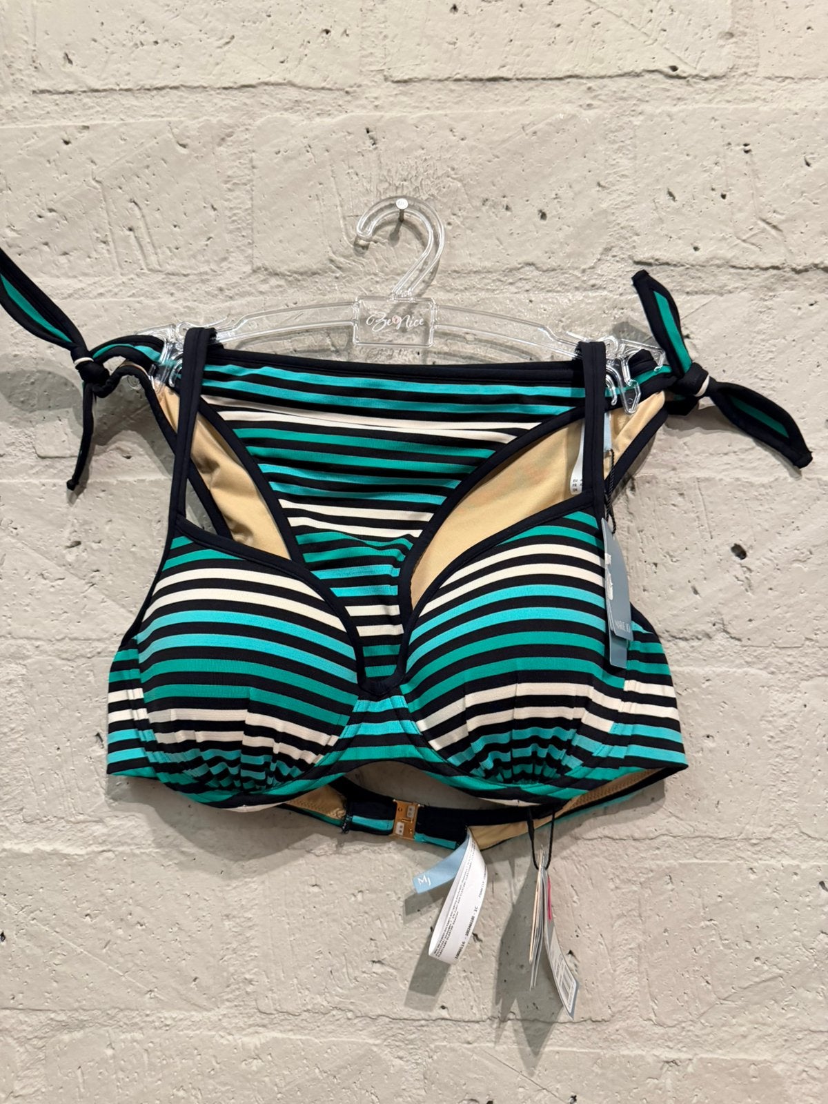 Marie Jo bikini 85C/ 42C slip 42 NIEUW!! Nu €45, Ophalen of Verzenden, Nieuw, Groen, Bikini