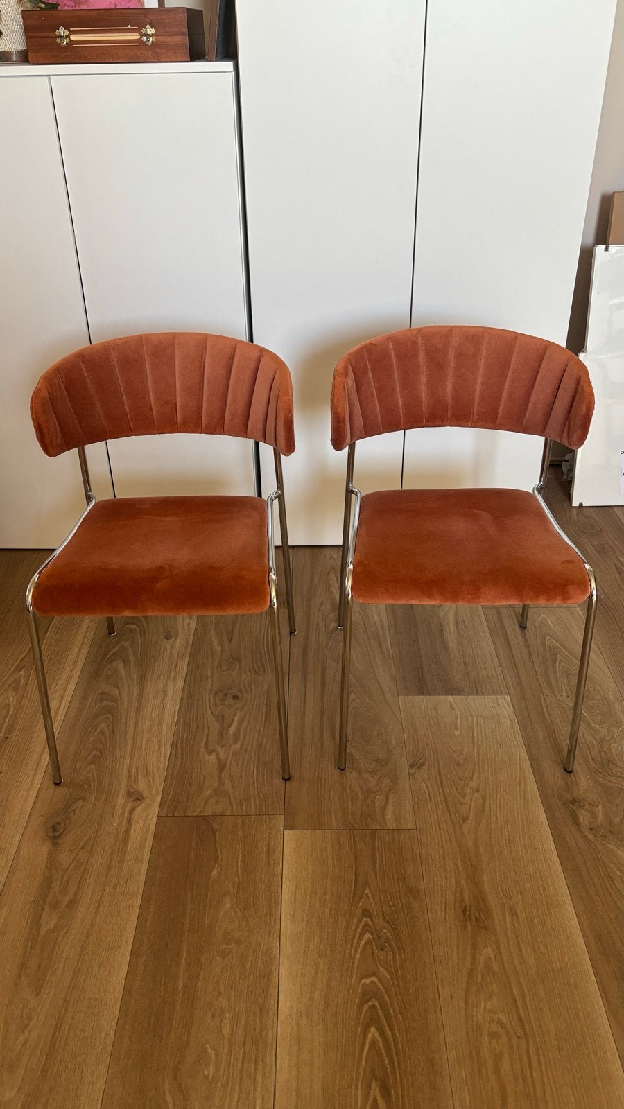 BePureHome Twitch Eetkamerstoel - Bloesem Velvet (Set van 2), Ophalen, Twee, Overige kleuren, Nieuw