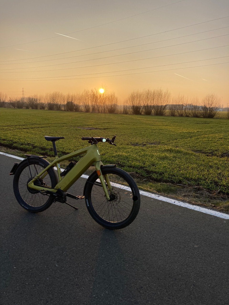 Stromer ST7 Launch Edition Solid Gold, Ophalen, Zo goed als nieuw, 51 tot 55 cm, Stromer
