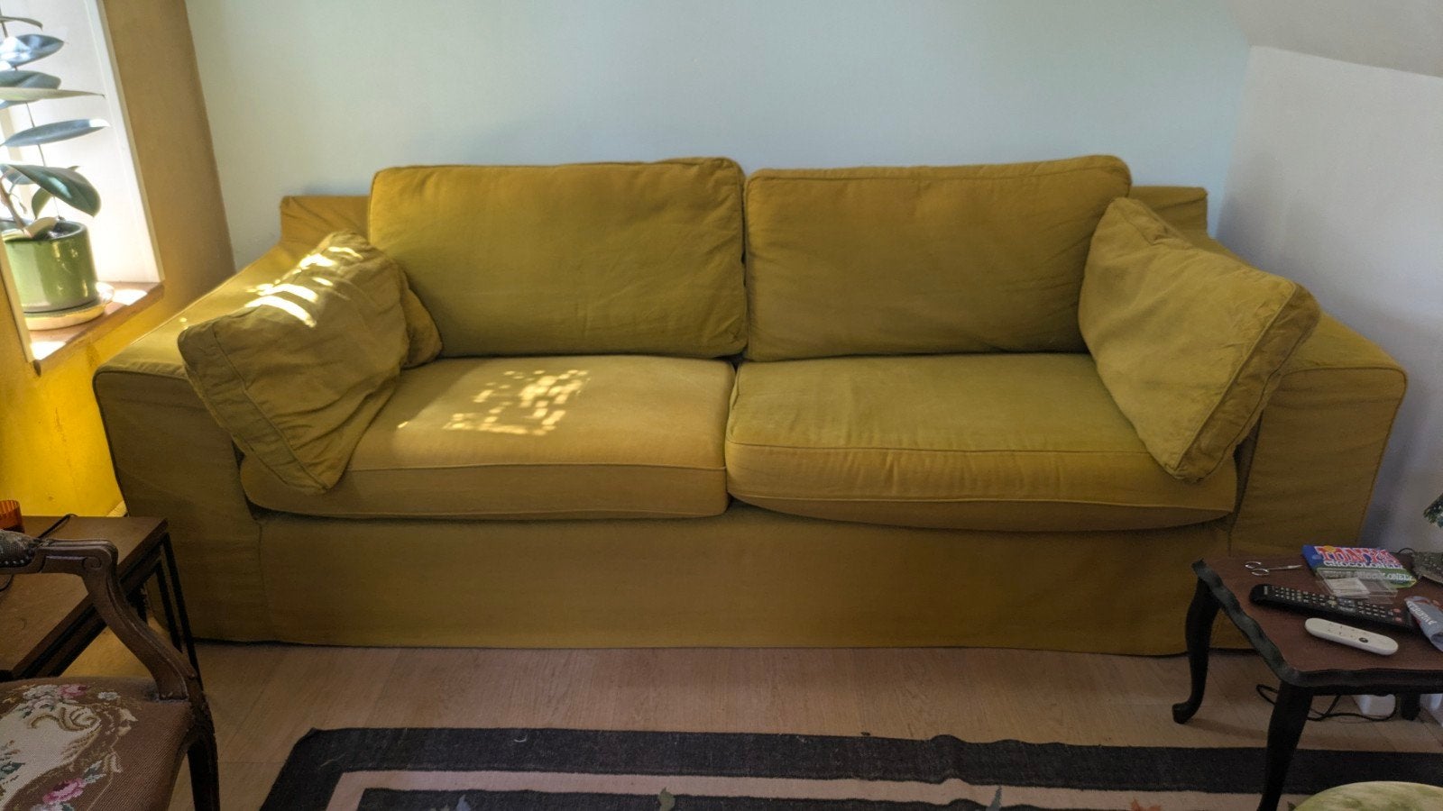 3 zits bank, Ophalen, Gebruikt, 100 tot 125 cm, Driepersoons