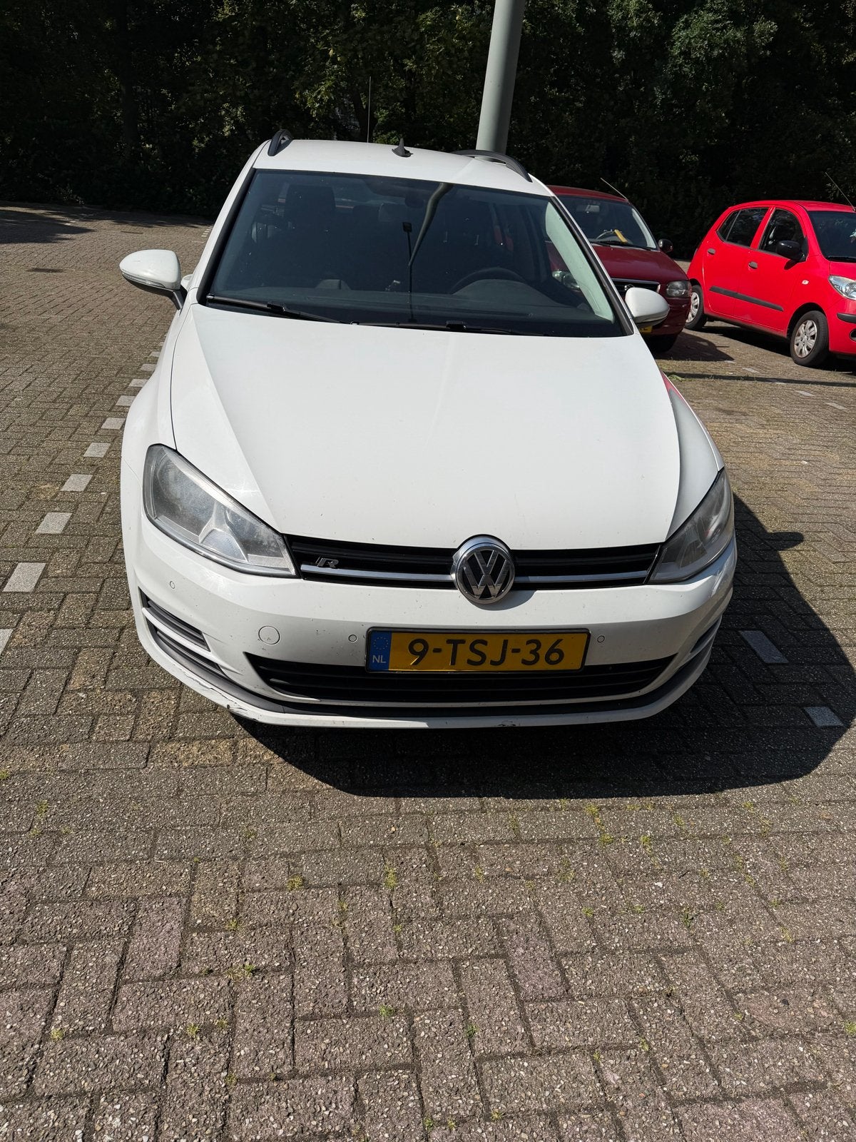 Volkswagen Golf 1.6 TDI 81KW/110PK Var. Aut7 2014 Wit, 4 cilinders, 700 kg, Wit, Origineel Nederlands