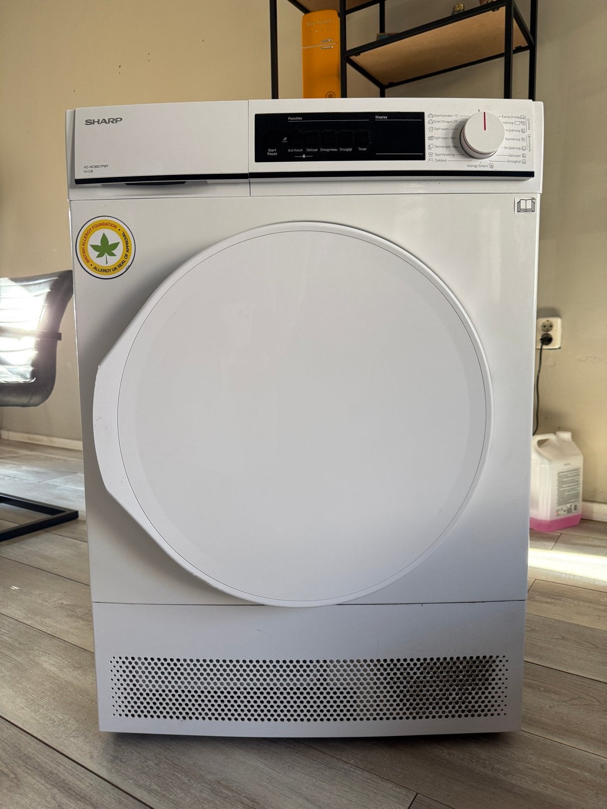 SHARP condensdroger 8kg