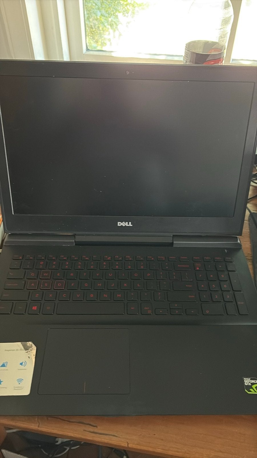 Dell Inspiron 15 7000 Gaming Laptop i7-7700HQ GTX 1050 Ti, Computers en Software, Ophalen of Verzenden, Gebruikt