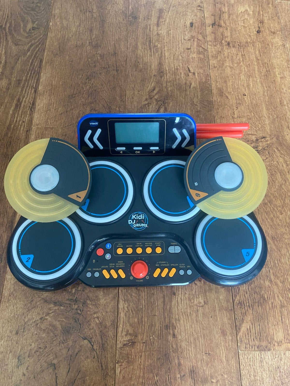 VTech Kidi DJ Drums - Elektronisch drumstel voor kinderen, Kinderen en Baby's, Ophalen, Zo goed als nieuw, Jongen of Meisje