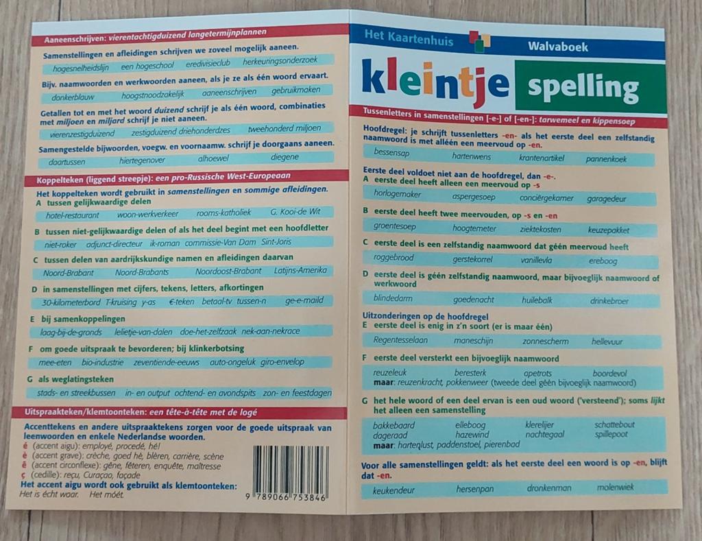 Jan Heerze - Kleintje spelling, Ophalen of Verzenden, Zo goed als nieuw, Jan Heerze, Nederlands