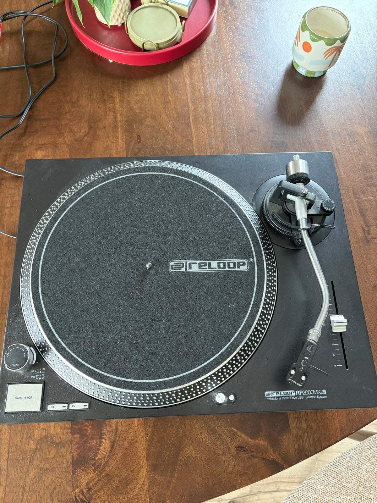 Reloop RP-2000 MK2 USB Platenspeler - Zo goed als nieuw