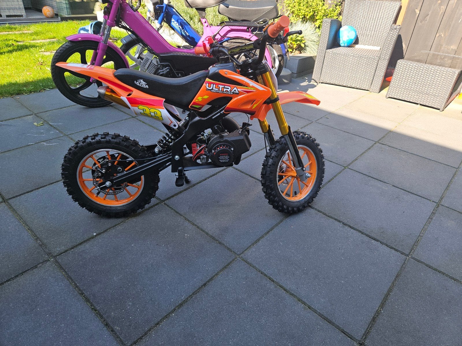 Z.G.A.N. Ultra Mini Crosser 50cc - Slechts 1x gebruikt!, Ophalen of Verzenden, Zo goed als nieuw, Overige merken