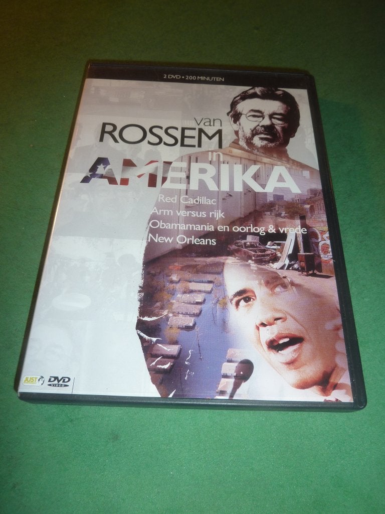 Van Rossem in Amerika Maarten van Rossem Dubbel-dvd, Alle leeftijden, Nederlands, Ophalen of Verzenden, Zo goed als nieuw