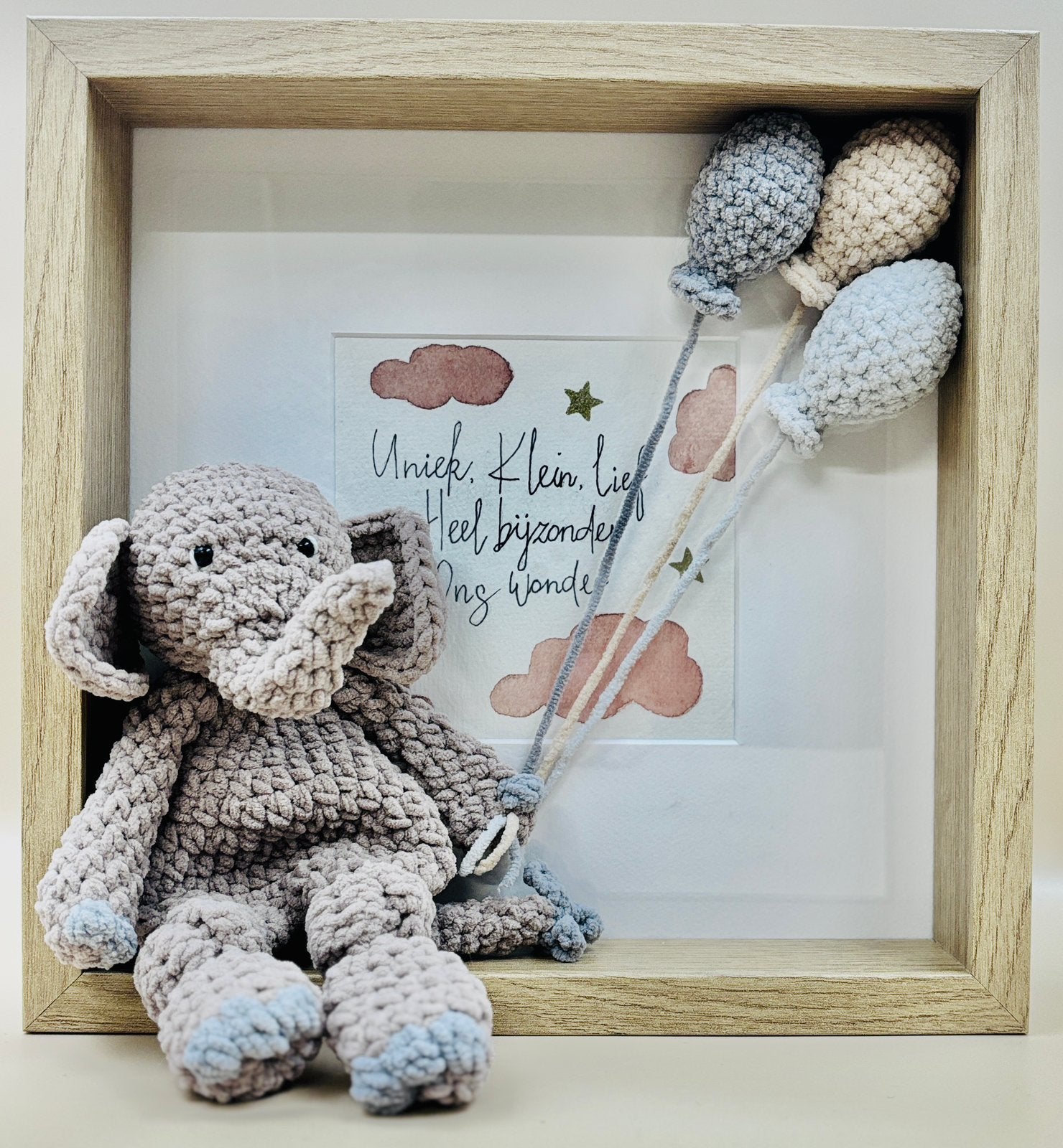 Kraamcadeau, babykamer, muurdecoratie, Ophalen of Verzenden, Nieuw, Kraamcadeau