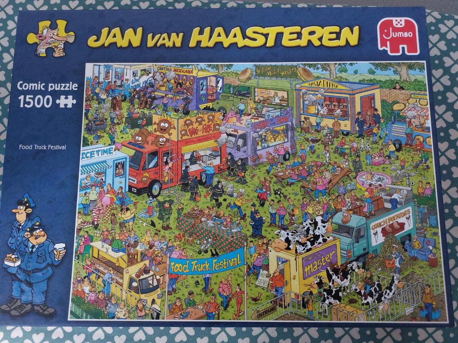 Jan van Haasteren 1500 stukjes, Ophalen of Verzenden, 500 t/m 1500 stukjes, Gebruikt, Legpuzzel