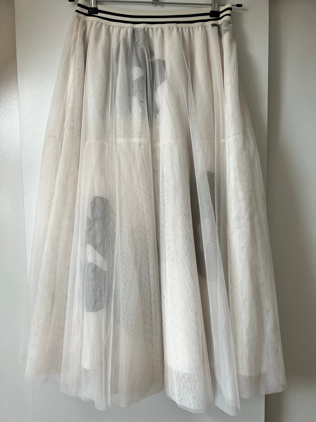 10DAYS Tule Rok met Bloemenprint - Maat XS, Kleding | Dames, Beige, Ophalen of Verzenden, Zo goed als nieuw, Maat 34 (XS) of kleiner