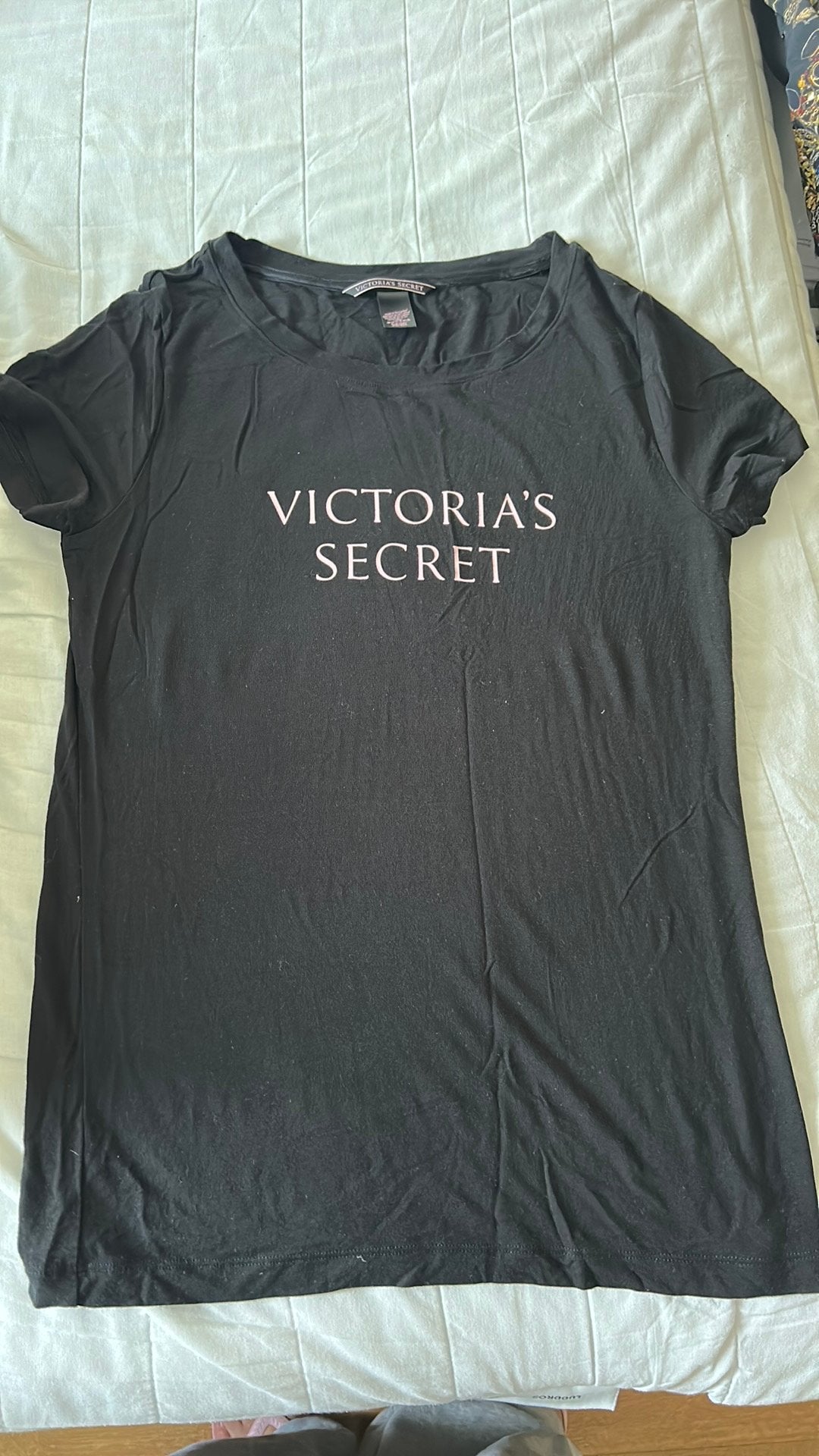 Victoria secret t shirt, maat s., Zwart, Nieuw, Ophalen of Verzenden, Korte mouw
