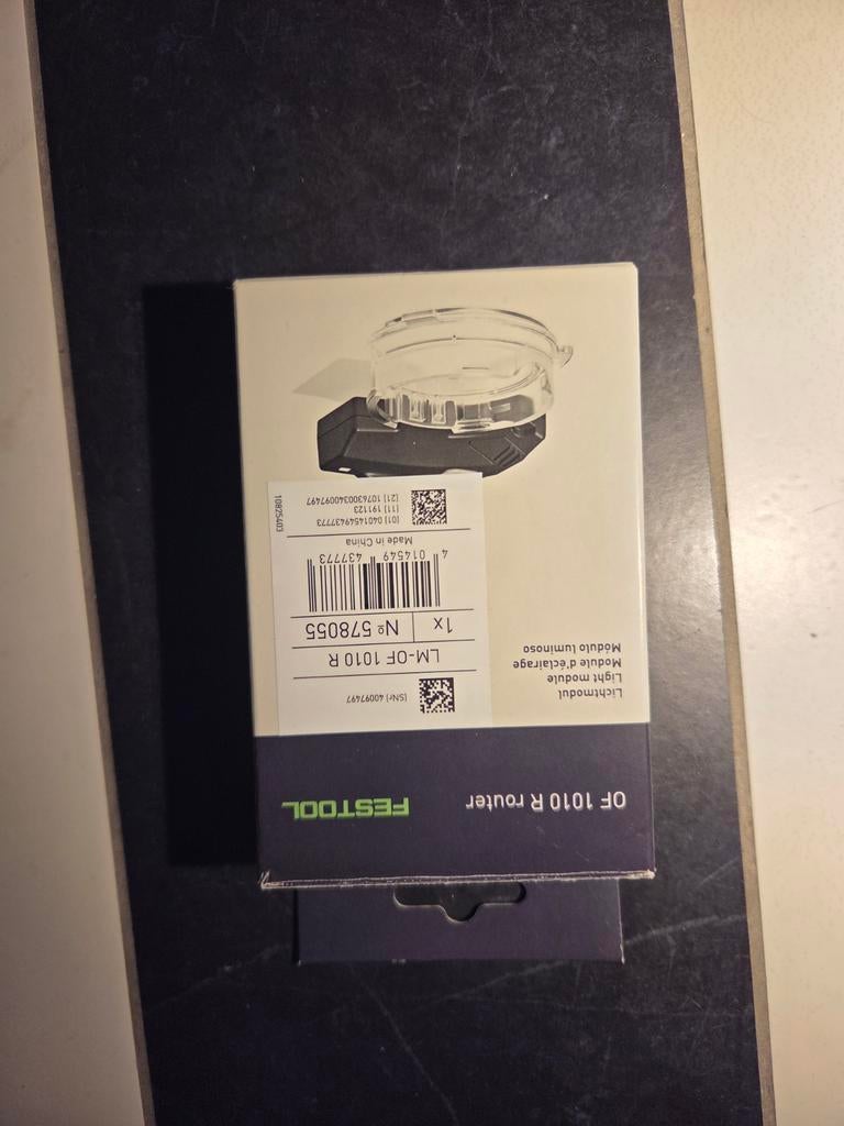 New Festool LM or 1010 R light module (item number 578055), Computers en Software, RAM geheugen, Nieuw, Desktop, DDR4, Ophalen of Verzenden