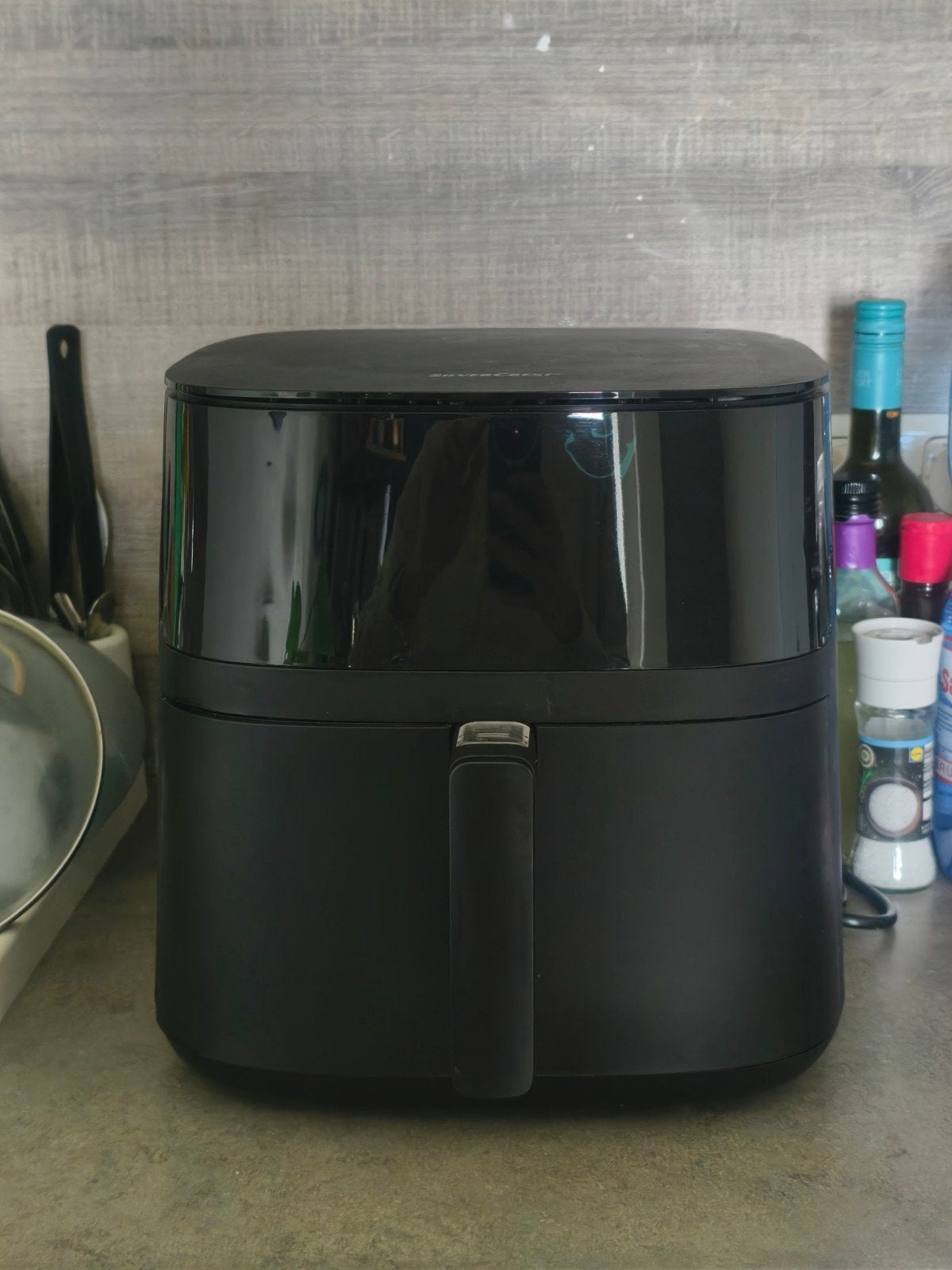 Silvercrest airfryer 5.2L, Ophalen, Zo goed als nieuw, Airfryer