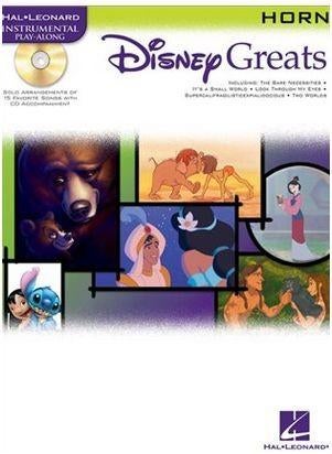 Hoorn: Disney Greats  + cd – Horn--MOOI, Gebruikt, Overige genres, Ophalen of Verzenden, Artiest of Componist