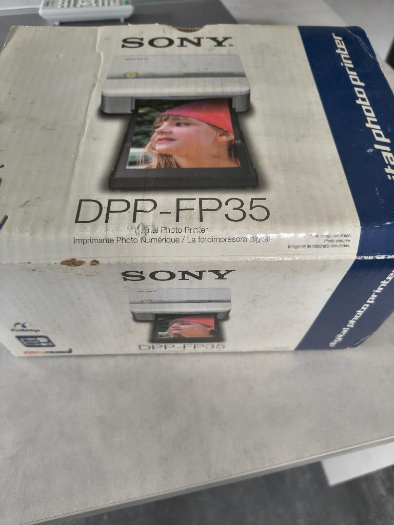 Sony DPP-FP35 fotoprinter, Ophalen, Fotoprinter, Sony, Canon, Ion, Kleur printen