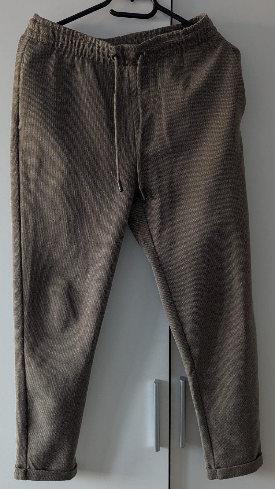 Zara Nette Pantalon Chino Mannen | Bruin| Maat S | Met Lus, Kleding | Heren, Broeken en Pantalons, Bruin, Ophalen of Verzenden