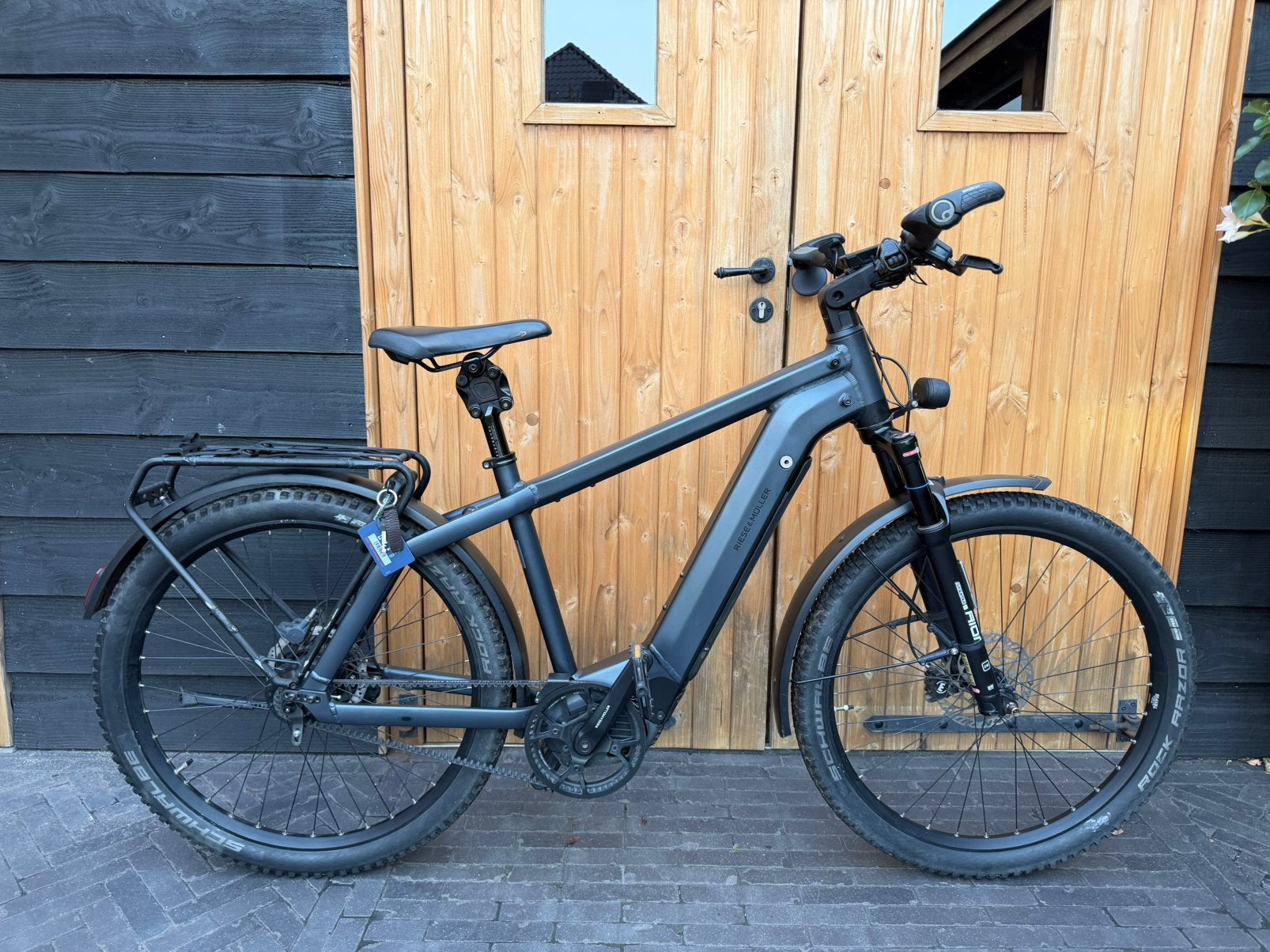 Riese & Müller Charger3 GT Rohloff bosch cx, Vering, 10 tot 15 versnellingen, Schijfrem, 53 tot 57 cm