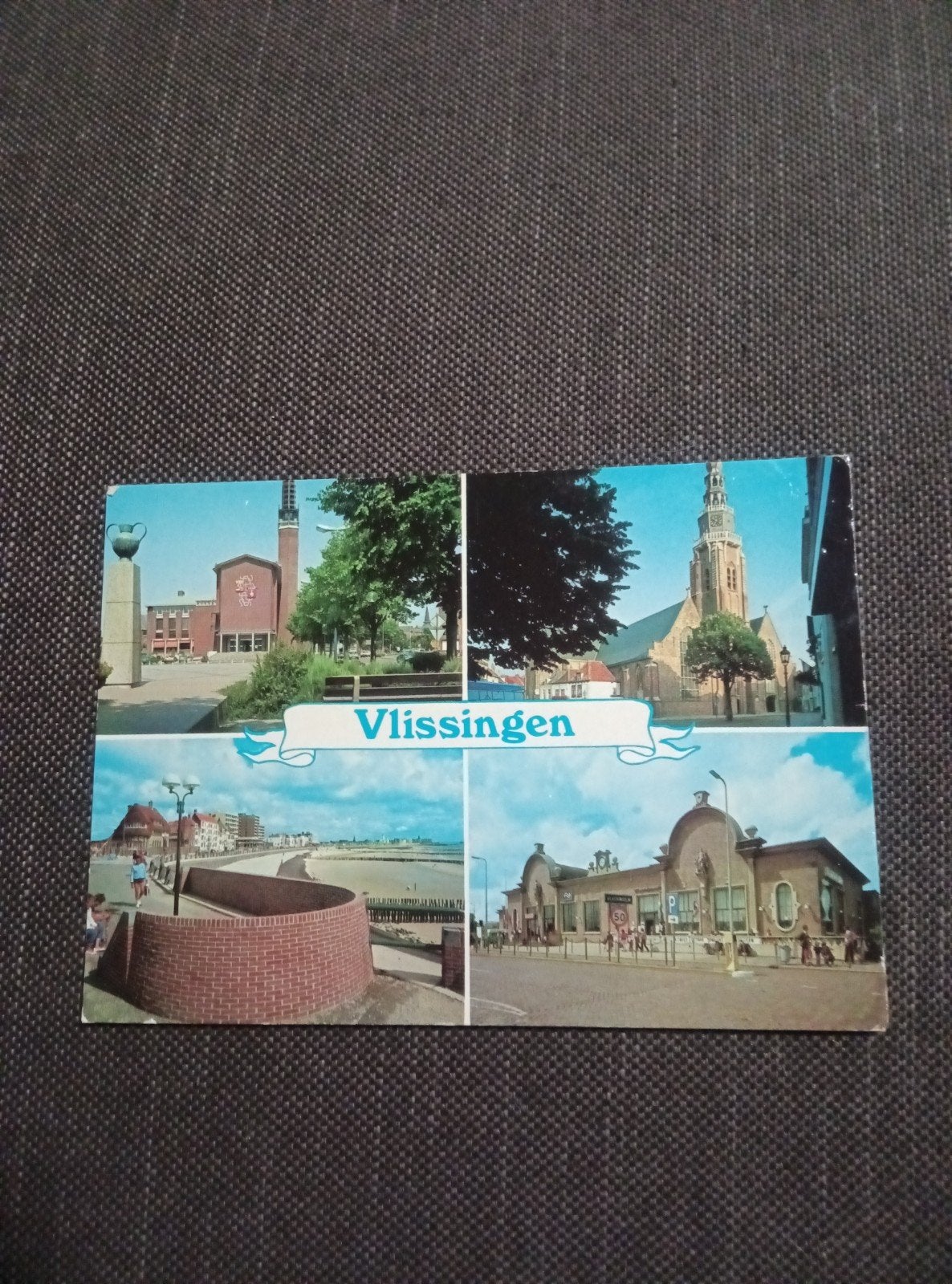 Oude ansichtkaart Vlissingen - Gelopen, Ophalen of Verzenden