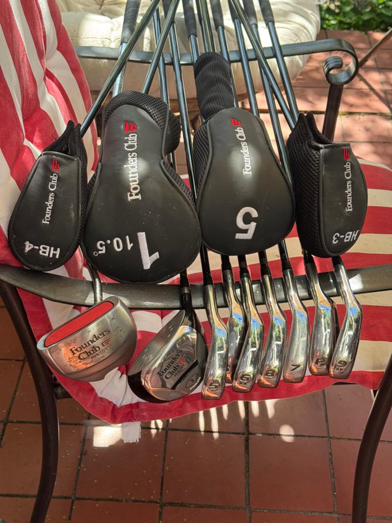 Founders Club Golfset Dames - Compleet met Golftas, Sport en Fitness, Golf, Ophalen, Zo goed als nieuw, Set, Overige merken