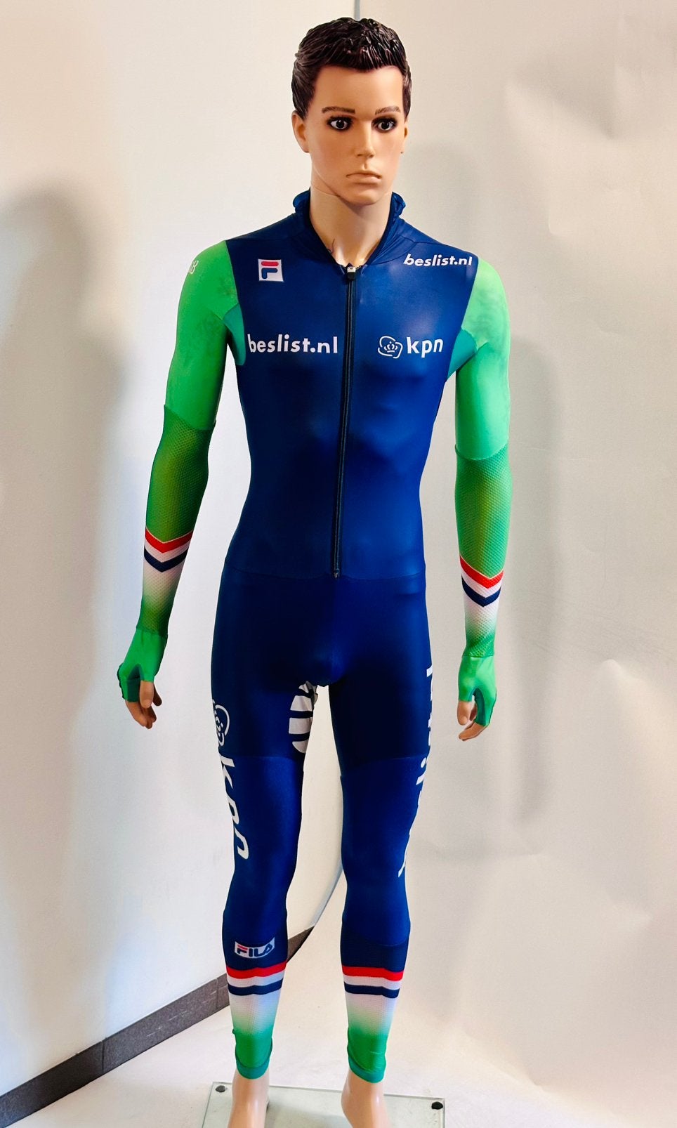 Schaatskleding schaatspak snelpak speedsuit maat L Fila, Ophalen of Verzenden, Zo goed als nieuw