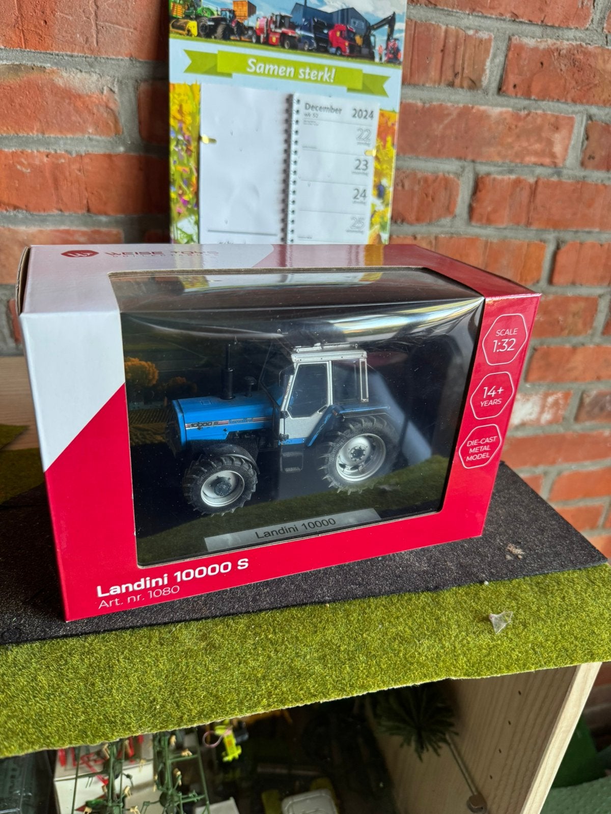 Weisetoys landini 10000s vervuild, Ophalen of Verzenden, Zo goed als nieuw, Tractor of Landbouw, Overige merken