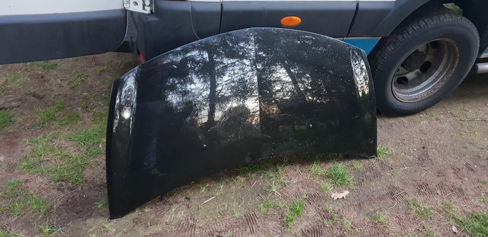 RENAULT CLIO MOTORKAP BJ 2008, Gebruikt, -, -, Ophalen of Verzenden