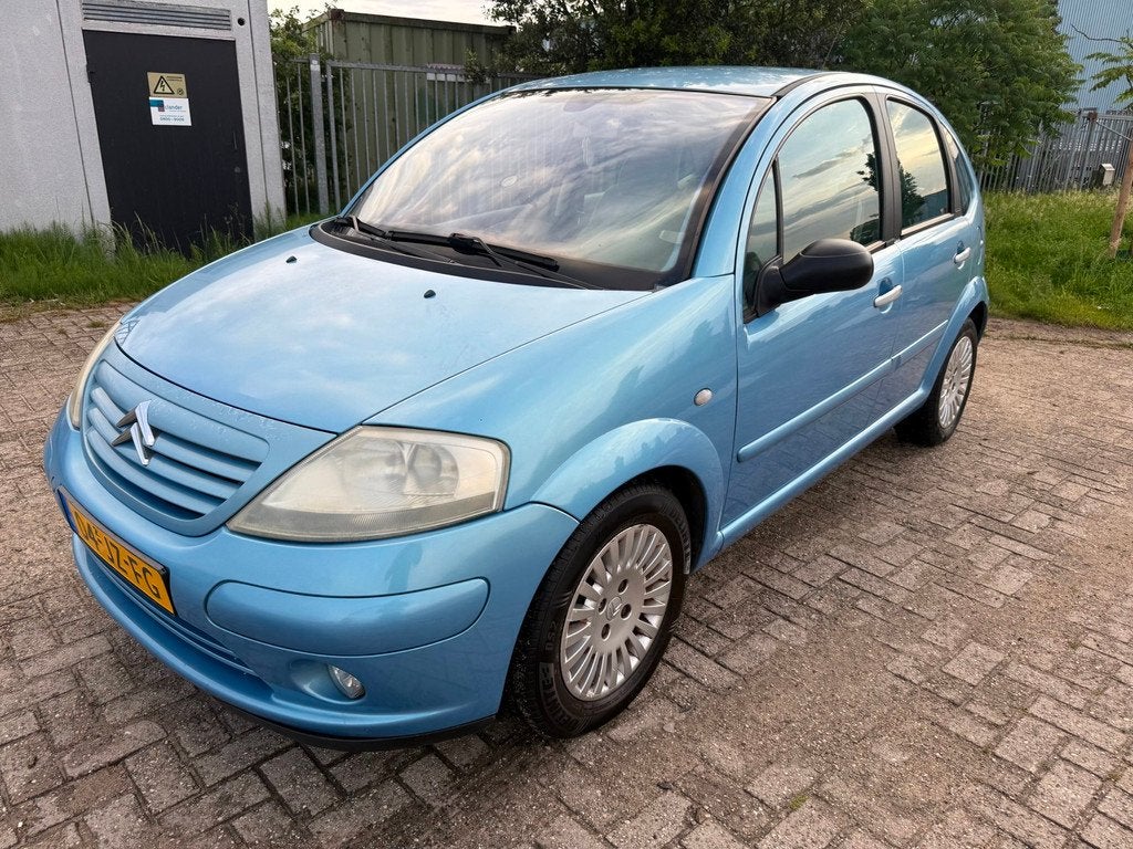 Citroen C3 1.6i-16V Exclusive 109pk | Clima | Cruise | Trekh, Voorwielaandrijving, 4 cilinders, Blauw, Origineel Nederlands
